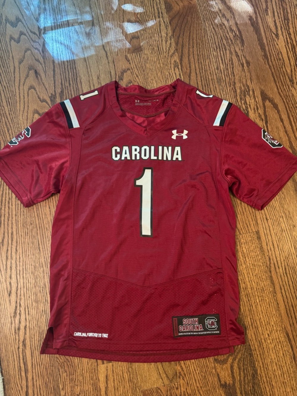 Youth under Armour SC gamecocks  jersey